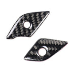 4 in 1 Car Carbon Fiber Steering Wheel Button Decorative Sticker for Cadillac xt5 2016-2017, Left and Right Drive Universal, For Cadillac xt5 2016-2017