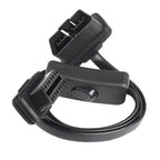 16PIN Car Ultra-thin OBD Diagnostic Extended Cable OBD2 Cable with Switch, 16PIN
