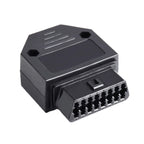 16PIN Car OBD 2 Female Connector OBD Plug + Case + Terminal + Screw, Female