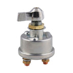 12V 125A Master Battery Disconnect Battery Switch Power Isolator Cut Off Kill Switch for UVT ATV Marine, 12V 125A