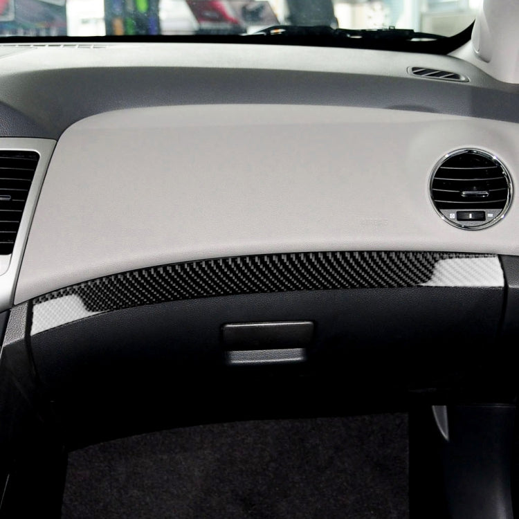 Car Carbon Fiber Dashboard Decorative Stripe for Chevrolet Cruze 2009-2015, Left Drive, Dashboard