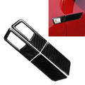 4 in 1 Car Carbon Fiber Turn Light Panel Decorative Sticker for Chevrolet Cruze 2009-2015, Left and Right Drive Universal, Turn Light Panel