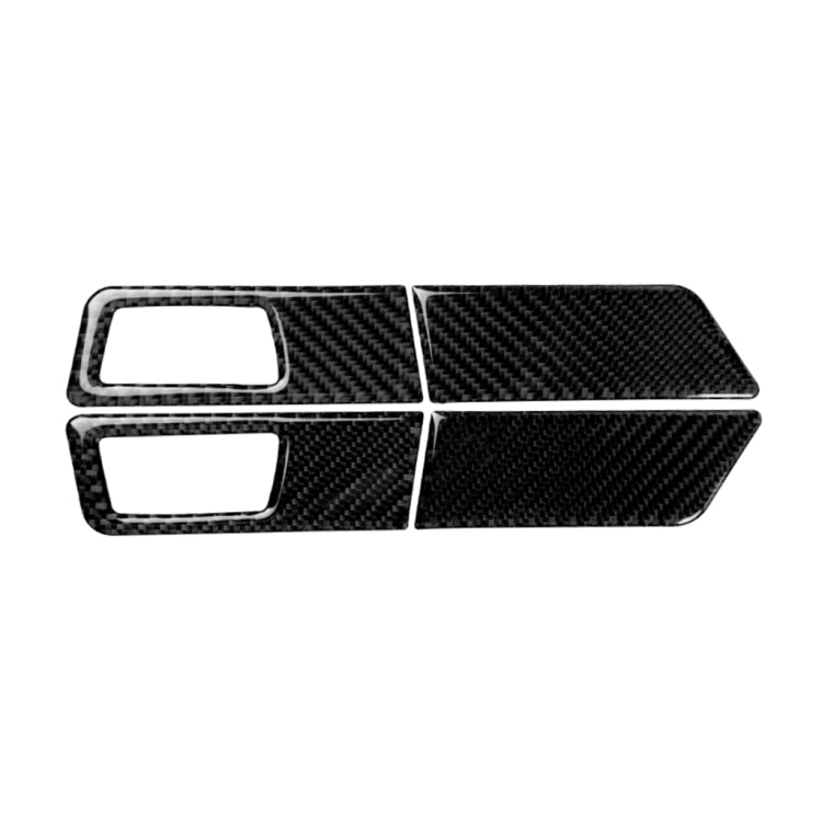 4 in 1 Car Carbon Fiber Turn Light Panel Decorative Sticker for Chevrolet Cruze 2009-2015, Left and Right Drive Universal, Turn Light Panel