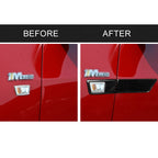 4 in 1 Car Carbon Fiber Turn Light Panel Decorative Sticker for Chevrolet Cruze 2009-2015, Left and Right Drive Universal, Turn Light Panel