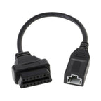 Car 3 Pin to 16 Pin OBD Cable for Honda, Cable Length: 40cm, 3 Pin to 16 Pin OBD Cable