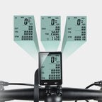 2.8 inch English Wireless Waterproof Cycle Computer LCD Odometer Speedometer with Extension Holder, Wireless with Extension Holder