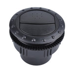 Universal 60mm Round AC Air Outlet Vent for RV Bus Boat Yacht Auto Air Conditioner Vent Replacement Parts Car Accessories, B Style (Grey), B Style (Black)