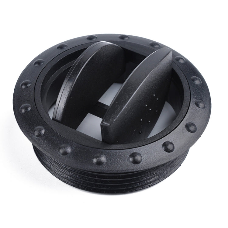 Universal 60mm Round AC Air Outlet Vent for RV Bus Boat Yacht Auto Air Conditioner Vent Replacement Parts Car Accessories, B Style (Grey), B Style (Black)