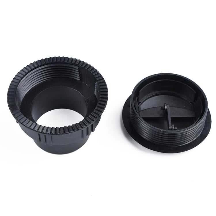 Universal 60mm Round AC Air Outlet Vent for RV Bus Boat Yacht Auto Air Conditioner Vent Replacement Parts Car Accessories, B Style (Grey), B Style (Black)