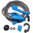12V Portable Outdoor Car Electric Shower Sprinkler Washer, Car Washer(Blue), Car Washer(Orange), Car Washer (Yellow)