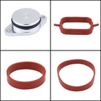 4x33mm Car Swirl Flap Air Intake Aluminum Gasket Remove Repair Kit, 33mm(Black), 33mm(Blue), 33mm(Red), 33mm (Silver)
