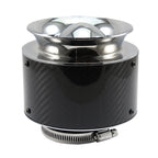 XH-UN013 Car Universal Modified High Flow Carbon Fiber Mushroom Head Style Air Filter, XH-UN013