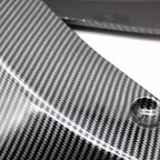 XH-6134 Carbon Texture Car Universal Modified Rear Spoiler Anti-collision Protector Bar Strip Guard Sticker, Carbon Texture