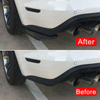 XH-6134 Carbon Texture Car Universal Modified Rear Spoiler Anti-collision Protector Bar Strip Guard Sticker, Carbon Texture