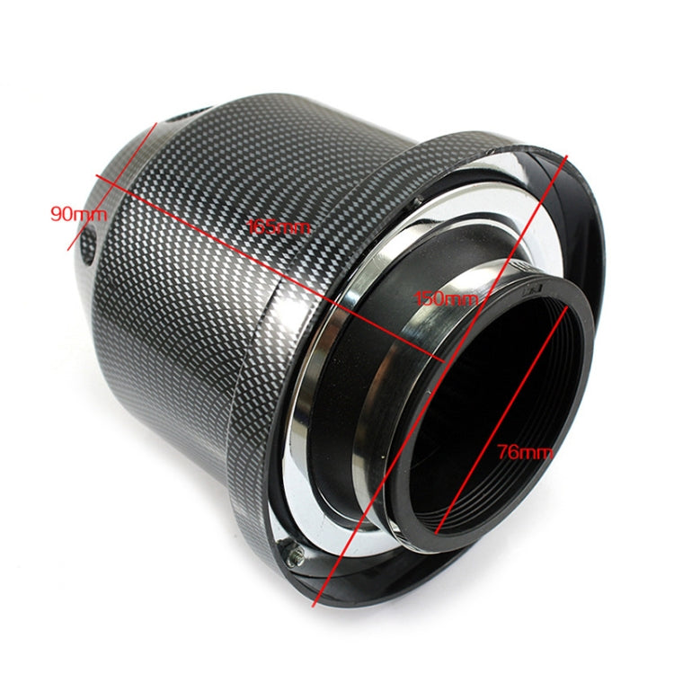 XH-UN005 Car Universal Modified High Flow Mushroom Head Style Intake Filter for 76mm Air Filter, XH-UN005(Red), XH-UN005(Silver), XH-UN005(Carbon Fiber Black), XH-UN005(Blue)