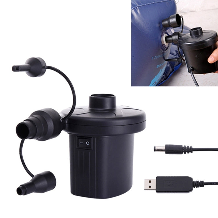 Car Portable Multifunctional Air Pump Tire Inflator Electric / USB Inflatable Pump, USB Inflatable Pump