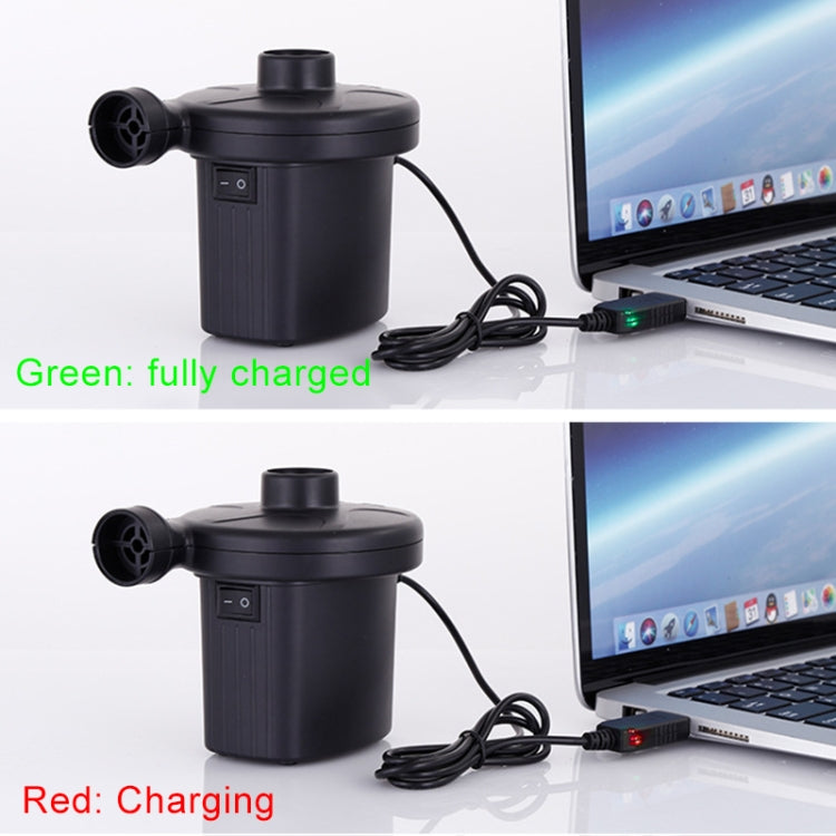 Car Portable Multifunctional Air Pump Tire Inflator Electric / USB Inflatable Pump, USB Inflatable Pump