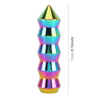 Universal Car Colorful Long Cone Shape Gear Head Gear Shift Knob, Long Cone Shape