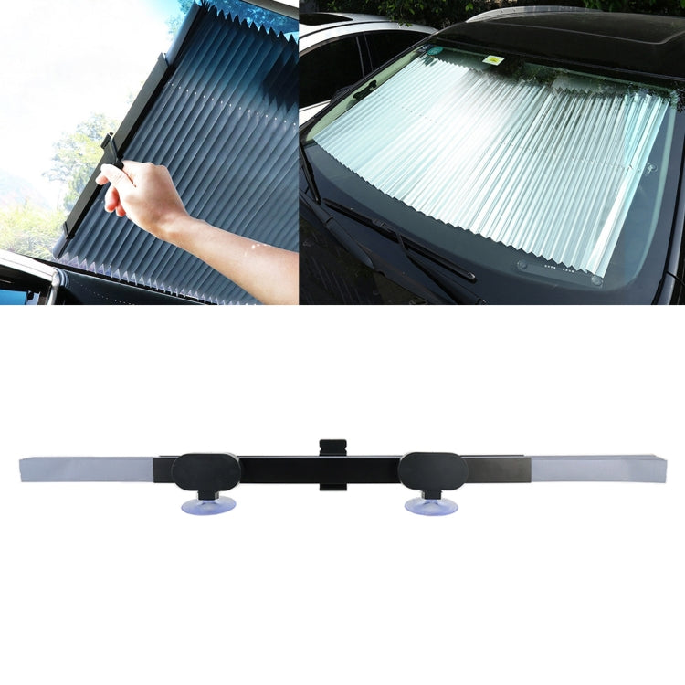 Car Sucker Suction Cups Retractable Windshield Sun Shade Block Sunshade Cover for Solar UV Protect, Size: 70cm, Sucker Suction Cups, 70cm