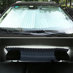 Car Sucker Suction Cups Retractable Windshield Sun Shade Block Sunshade Cover for Solar UV Protect, Size: 70cm, Sucker Suction Cups, 70cm