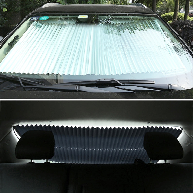 Car Sucker Suction Cups Retractable Windshield Sun Shade Block Sunshade Cover for Solar UV Protect, Size: 70cm, Sucker Suction Cups, 70cm