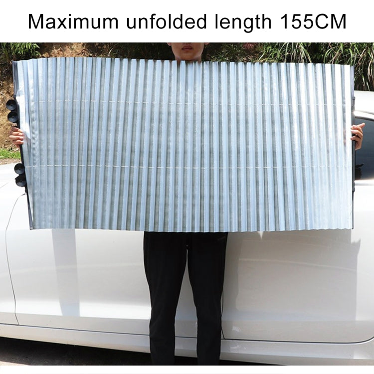 Car Sucker Suction Cups Retractable Windshield Sun Shade Block Sunshade Cover for Solar UV Protect, Size: 70cm, Sucker Suction Cups, 70cm