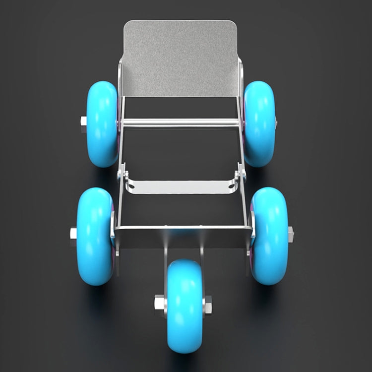 Motorcycle / Ebike Flat Tire Wheel Puller Booster Trailer Electric Emergency Help Self-rescue Traile with 5 Wheels Random Color Delivery, Self-rescue Traile