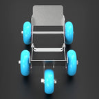 Motorcycle / Ebike Flat Tire Wheel Puller Booster Trailer Electric Emergency Help Self-rescue Traile with 5 Wheels Random Color Delivery, Self-rescue Traile
