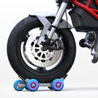 Motorcycle / Ebike Flat Tire Wheel Puller Booster Trailer Electric Emergency Help Self-rescue Traile with 5 Wheels Random Color Delivery, Self-rescue Traile