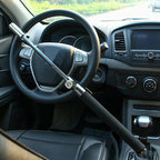 Car Adjustable Telescopic U Shape Steering Wheel Lock Anti-theft, without Safety Hammer