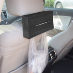 Car PU Leather Tissue Box, Size: 24x13x5cm, Car Tissue Box