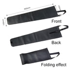 Waterproof Foldable Car Umbrella Cover Storage Bag, Black