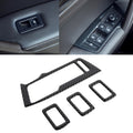 Car Carbon Fiber Window Glass Lifter Panel Decorative Sticker for Volkswagen Tiguan L 2019-2021, Window Glass Lifter