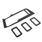 Car Carbon Fiber Window Glass Lifter Panel Decorative Sticker for Volkswagen Tiguan L 2019-2021, Window Glass Lifter