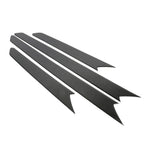 Car Carbon Fiber Door Panel Decorative Sticker for Volkswagen Tiguan L 2019-2021, Door Panel