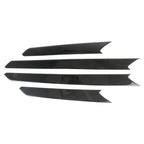 Car Carbon Fiber Door Panel Decorative Sticker for Volkswagen Tiguan L 2019-2021, Door Panel