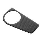 Car Carbon Fiber Headlight Switch Panel Decorative Sticker for Volkswagen Tiguan L 2019-2021, Low Configuration, Headlight Switch, Low Configuration