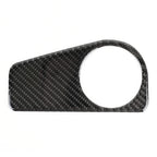 Car Carbon Fiber Headlight Switch Panel Decorative Sticker for Volkswagen Tiguan L 2019-2021, Low Configuration, Headlight Switch, Low Configuration