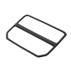 Car Carbon Fiber Rear Air Outlet Frame Decorative Sticker for Volkswagen Tiguan L 2019-2021, Rear Air Outlet