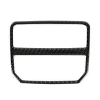 Car Carbon Fiber Rear Air Outlet Frame Decorative Sticker for Volkswagen Tiguan L 2019-2021, Rear Air Outlet