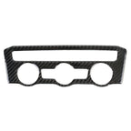 Car Carbon Fiber Air Conditioning Panel Decorative Sticker for Volkswagen Tiguan L 2019-2021, High Configuration, Air Conditioning Panel, High Configuration