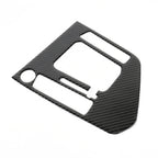 Car Carbon Fiber Gear Shift Panel Decorative Sticker for Volkswagen Tiguan L 2019-2021, Gear Shift Panel