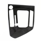 Car Carbon Fiber Gear Shift Panel Decorative Sticker for Volkswagen Tiguan L 2019-2021, Gear Shift Panel