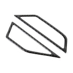 Car Carbon Fiber Dashboard Air Outlet Frame Decorative Sticker for Volkswagen Tiguan L 2019-2021, Dashboard Air Outlet