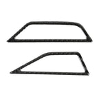 Car Carbon Fiber Dashboard Air Outlet Frame Decorative Sticker for Volkswagen Tiguan L 2019-2021, Dashboard Air Outlet