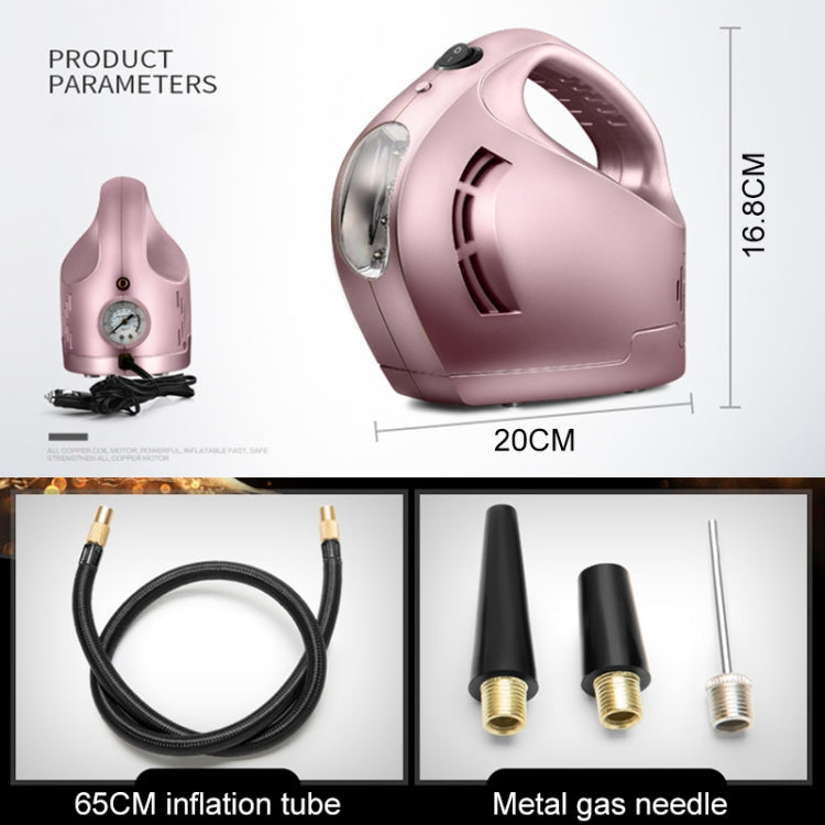 DC 12V 100W Four In One Portable  Car Tire Pump Inflatable Pump