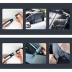 2 in 1 Car Multifunctional Safety Rescue Hammer Life Saving Escape Emergency Hammer Seat Belt Cutter Window Glass Breaker
