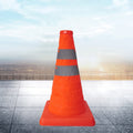 Lift Road Safety Road Cones with Warning Light Height: 30cm, Height: 30cm