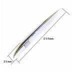 Car Solar Shark Gill Warning Lights Car Door Anti-collision Rear-end Collision LED Dlashing Lamp, Mode: Constant Bright + Flashing, Constant Bright + Flashing (Gold), Constant Bright + Flashing (Silver)