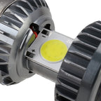 BA20D DC9-18V / 4.7W (H)2.2W(L) / 6000K / 500LM Motorcycle LED Headlight with COB Lamp Beads, BA20D